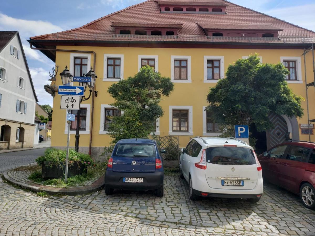 فندق Alte Poststation Goldener Hirsch Emskirchen المظهر الخارجي الصورة